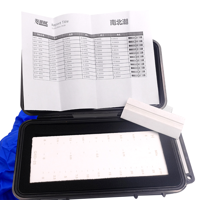 QXD-15 氧化锆陶瓷双槽刮板细度计 0~15μm