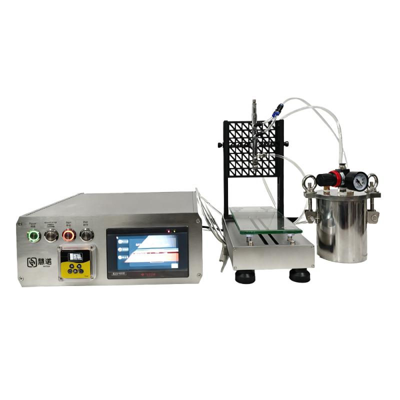 TM1000/07 自动喷涂涂膜机 往复式喷涂 聚合物乳液平板涂布机