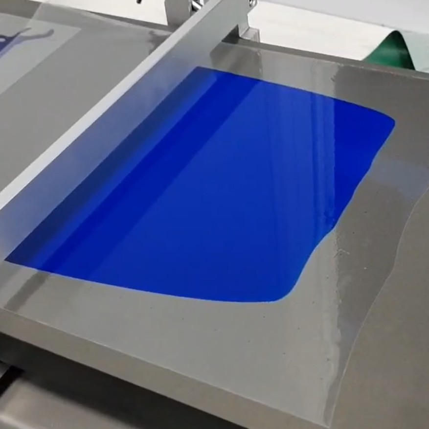 线棒涂布机在pet薄膜上涂油墨案例